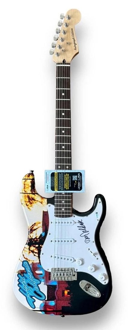 Don Felder Signed Guitar Custom Graphics JSA COA The Eagles Hotel California - 2