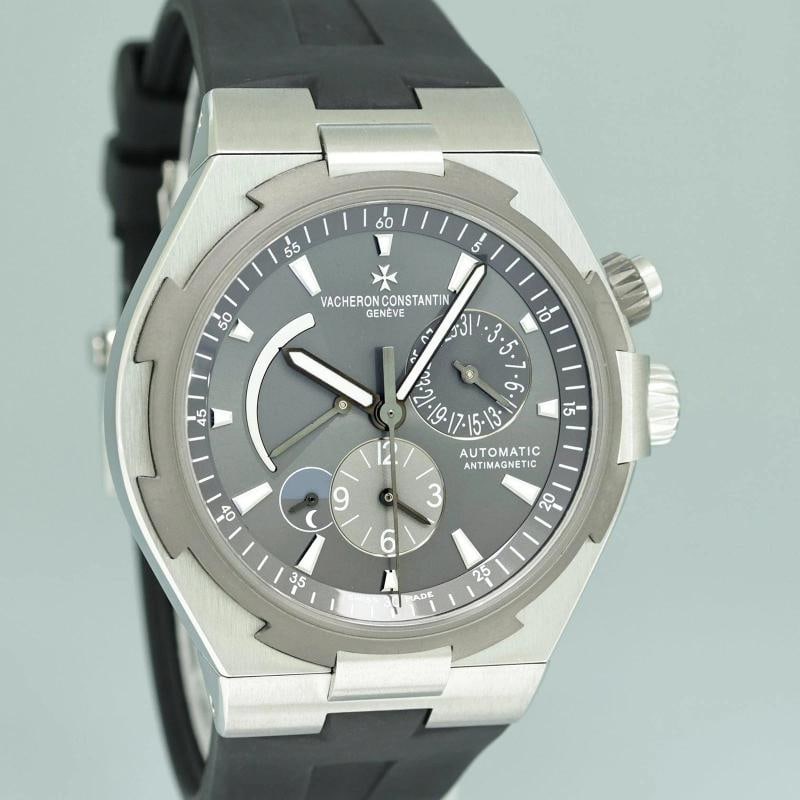 MINT 2016 PAPERS Vacheron Constantin Overseas 47450 Grey Titanium Dual Time - 3