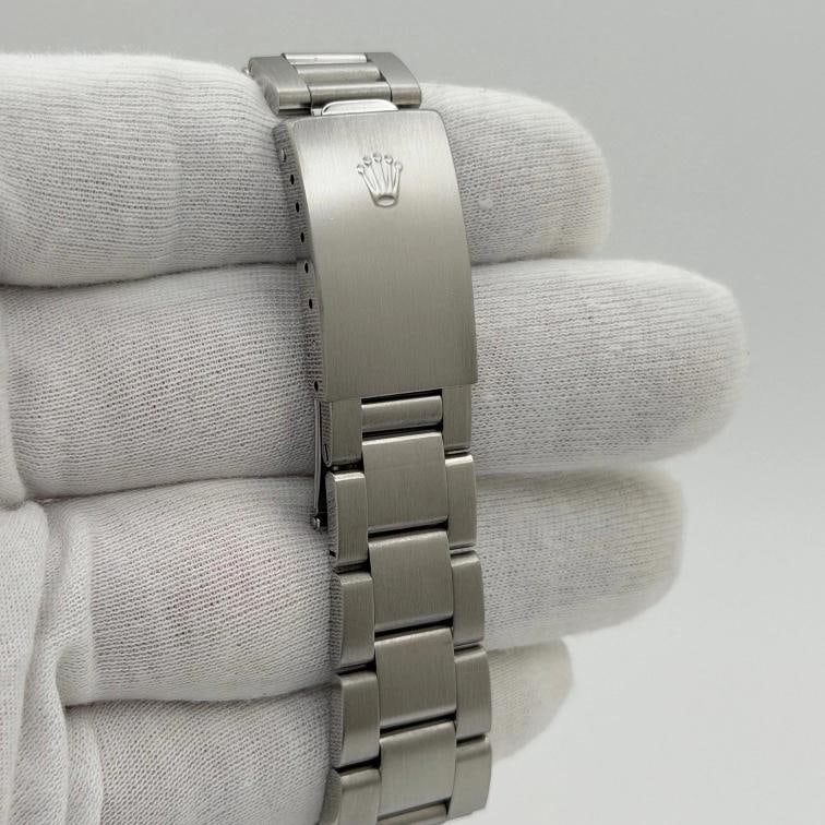 Rolex Datejust 16264 36mm Red Diamond Dial Diamond Bezel Stainless Steel - 4