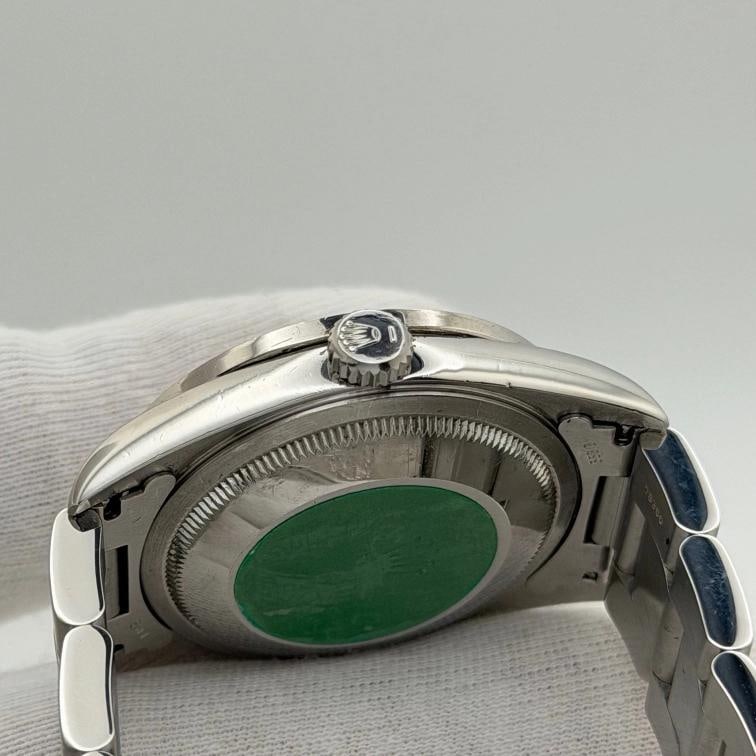 Rolex Datejust 16264 36mm Red Diamond Dial Diamond Bezel Stainless Steel - 5