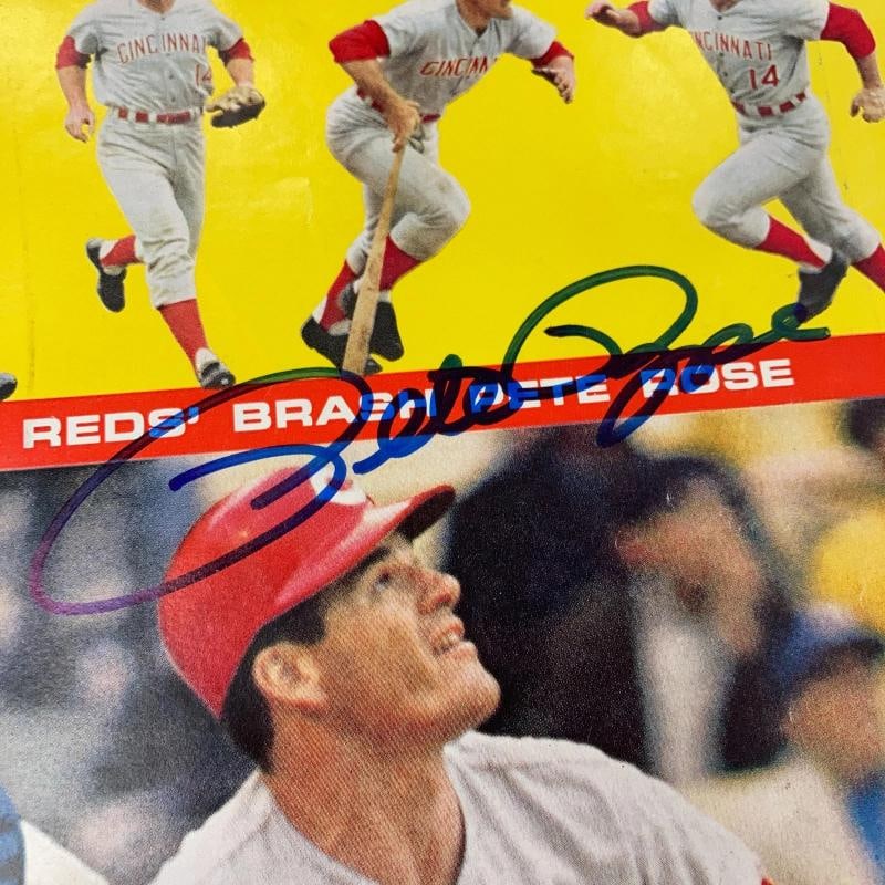 Pete Rose Signed Vintage 1968 First Sports Illustrated Magazine PSA DNA - 2