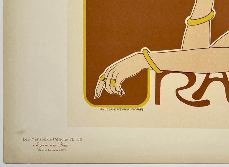Original Vintage Poster RAJAH Maitres De L'Affiche Pl 156 French Ad MEUNIER - 4