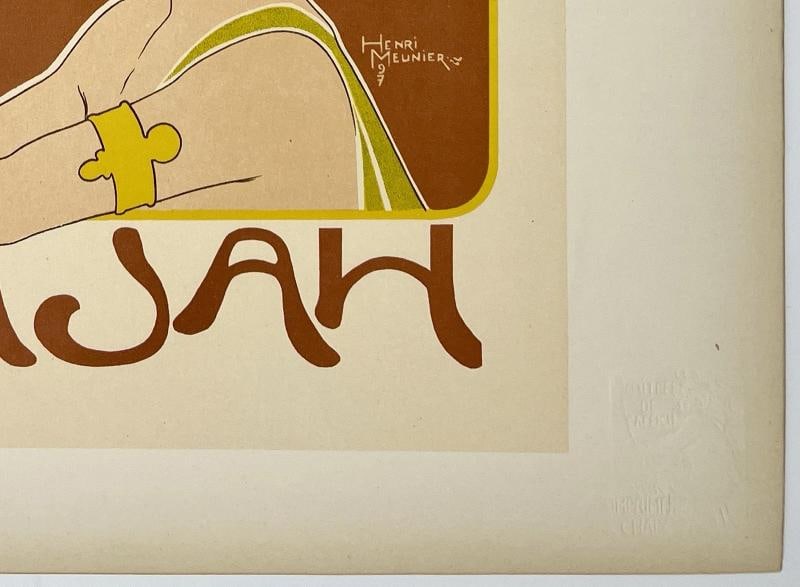 Original Vintage Poster RAJAH Maitres De L'Affiche Pl 156 French Ad MEUNIER - 5