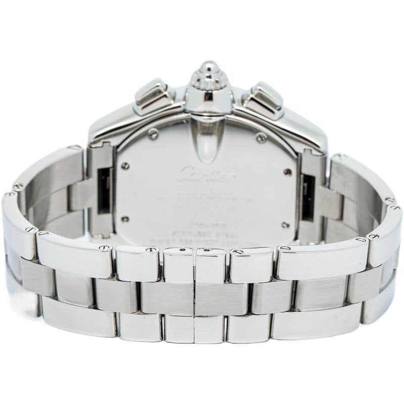 Cartier Roadster 2618 W62019X6 Stainless Steel Silver Dial Auto Men's Watch 43mm - 5