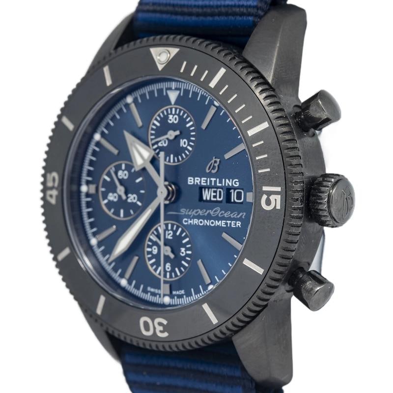 Breitling Superocean Heritage Outerknown M13313 W/B&P Blue Dial Auto Men's 44mm - 3