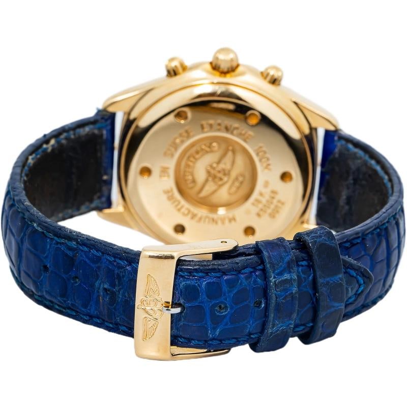 Breitling Chronomat Jetstream K55048 18k YG MOP Dial Quartz Unisex Watch 36mm - 5