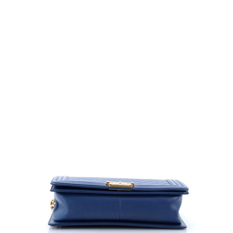 Chanel Boy Flap Bag Quilted Lambskin New Medium - 4