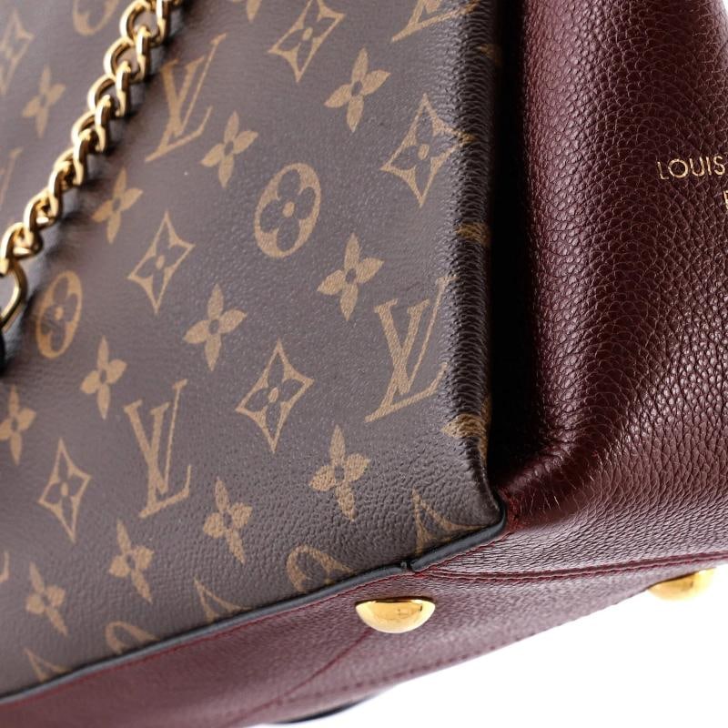 Louis Vuitton Surene Handbag Monogram Canvas with Leather MM - 6