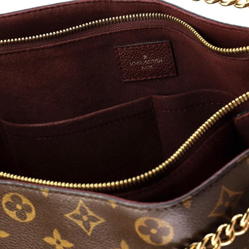 Louis Vuitton Surene Handbag Monogram Canvas with Leather MM - 7