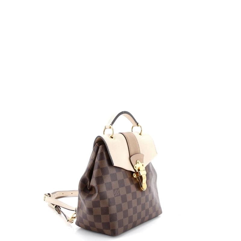 Louis Vuitton Clapton Backpack Damier and Leather - 2