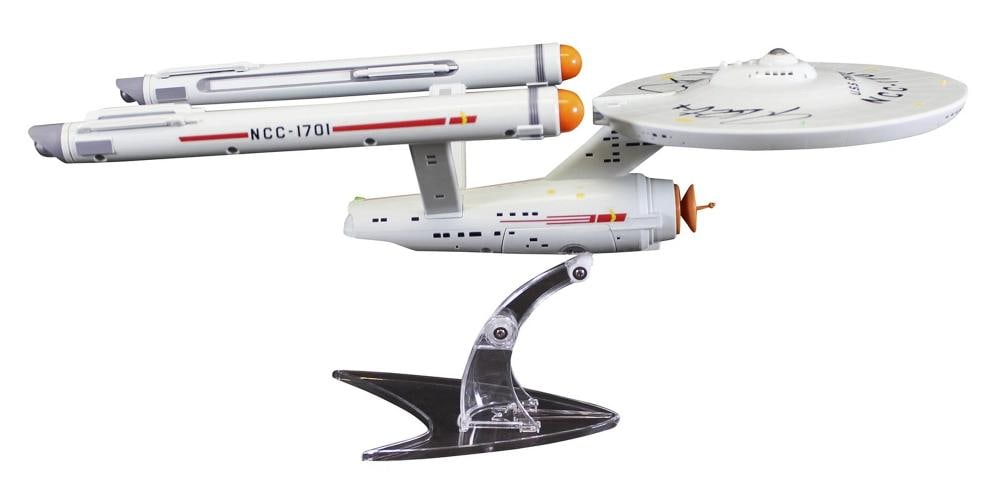 William Shatner Star Trek "Captain Kirk" Signed USS Enterprise NCC-1701 BAS Wit - 4