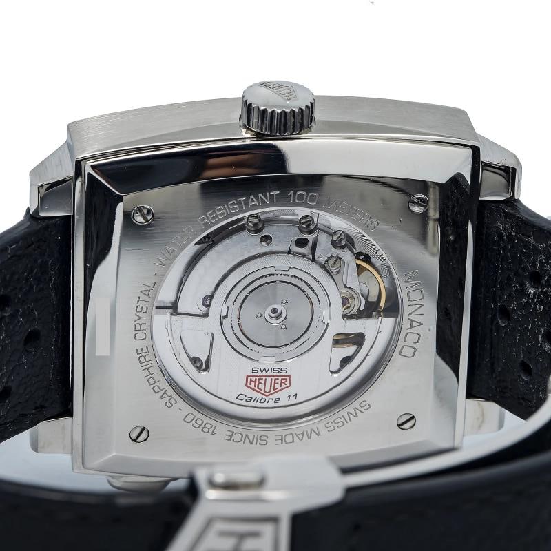 Tag Heuer Monaco CAW211P Stainless Steel Blue Dial Automatic Men's Watch 39mm - 5