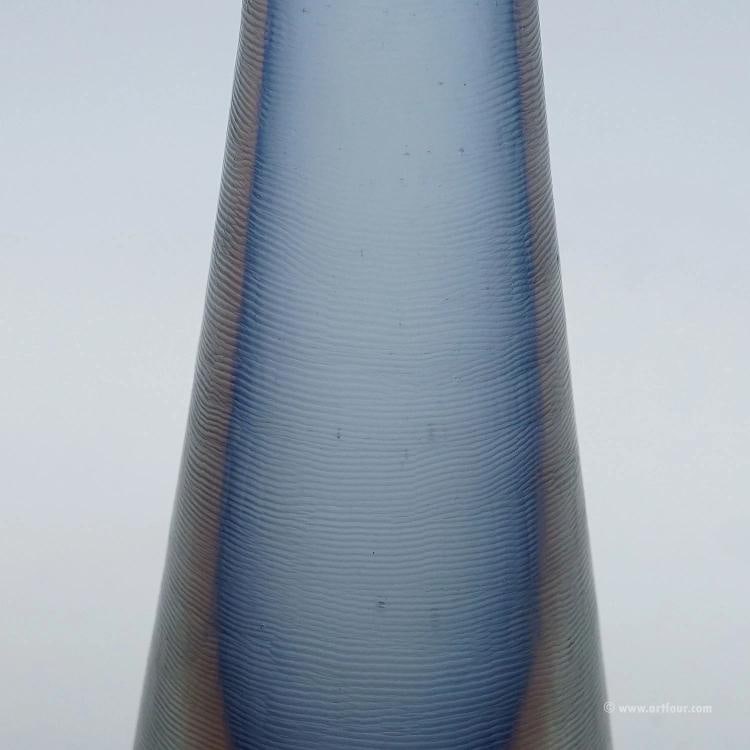 Vintage Venini Candle Holder with Inciso Decoration, Paolo Venini, Murano 1956 - 5