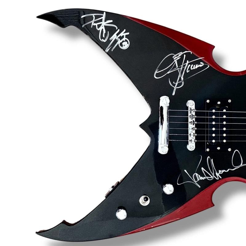 Kiss Signed Guitar JSA COA Paul Stanley Gene Simmons Peter Criss Tommy Thayer - 3