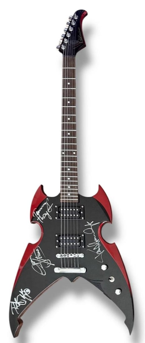 Kiss Signed Guitar JSA COA Paul Stanley Gene Simmons Peter Criss Tommy Thayer - 4