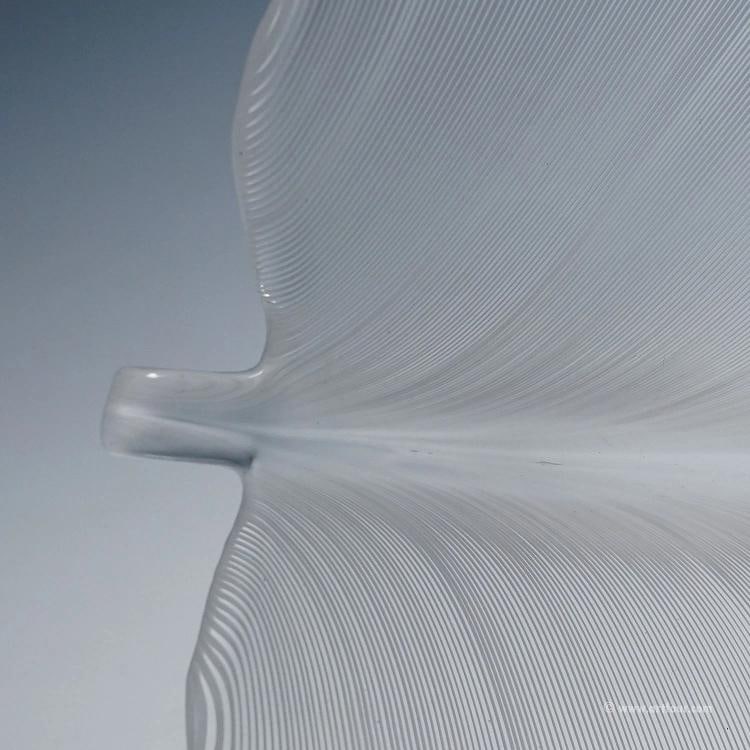 Vintage Art Glass Plate by Tyra Lundgren for Venini, Murano - 8