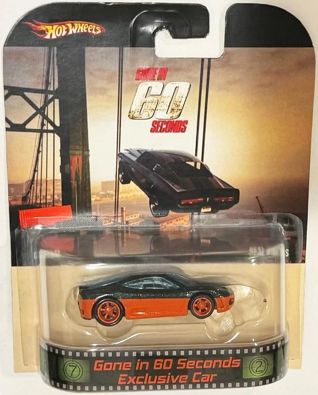 FERRARI 360 Modena Custom Hot Wheels Retro "Gone in 60 Seconds" Series w/RR - 2