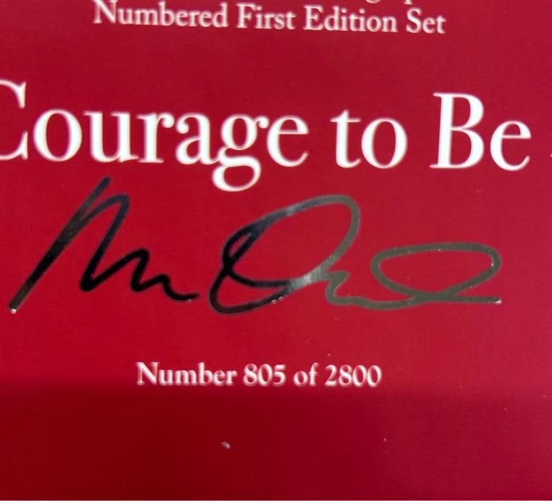 RON DESANTIS Signed Auto Book "The Courage To Be Free"Number 805 of 2800 JSA LOA - 2