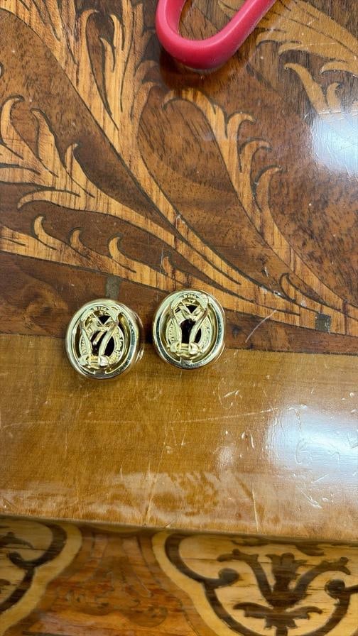 TIFFANY & CO. PALOMA PICASSO 18k Yellow Gold & Amethyst Earrings Vintage 1980s - 10