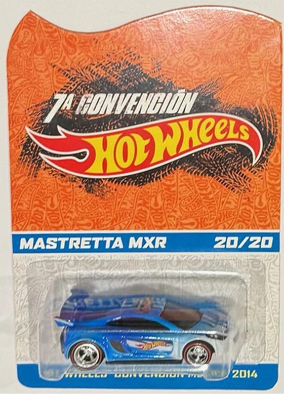 Blue MASTRETTA MXR Hot Wheels 2014 Mexico Convention 20/20 (1 of 4)