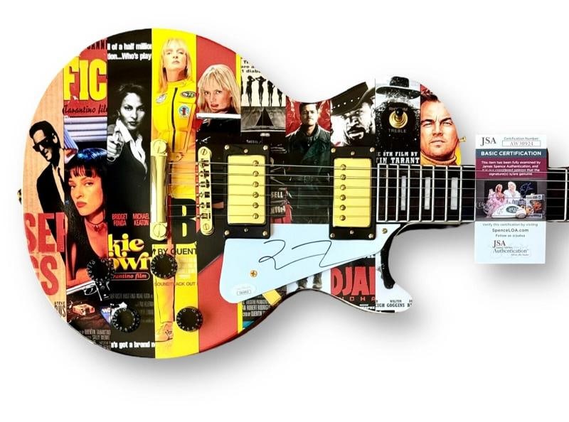 Quentin Tarantino Signed Guitar Custom Graphics JSA COA Kill Bill Pulp Fiction (1 of 3)
