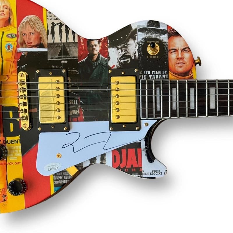 Quentin Tarantino Signed Guitar Custom Graphics JSA COA Kill Bill Pulp Fiction - 2
