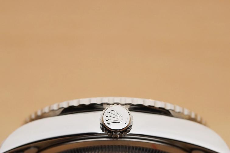 2002 ROLEX DATEJUST 16264 TURN-O-GRAPH THUNDERBIRD 18K GOLD STEEL OYSTER WATCH - 9