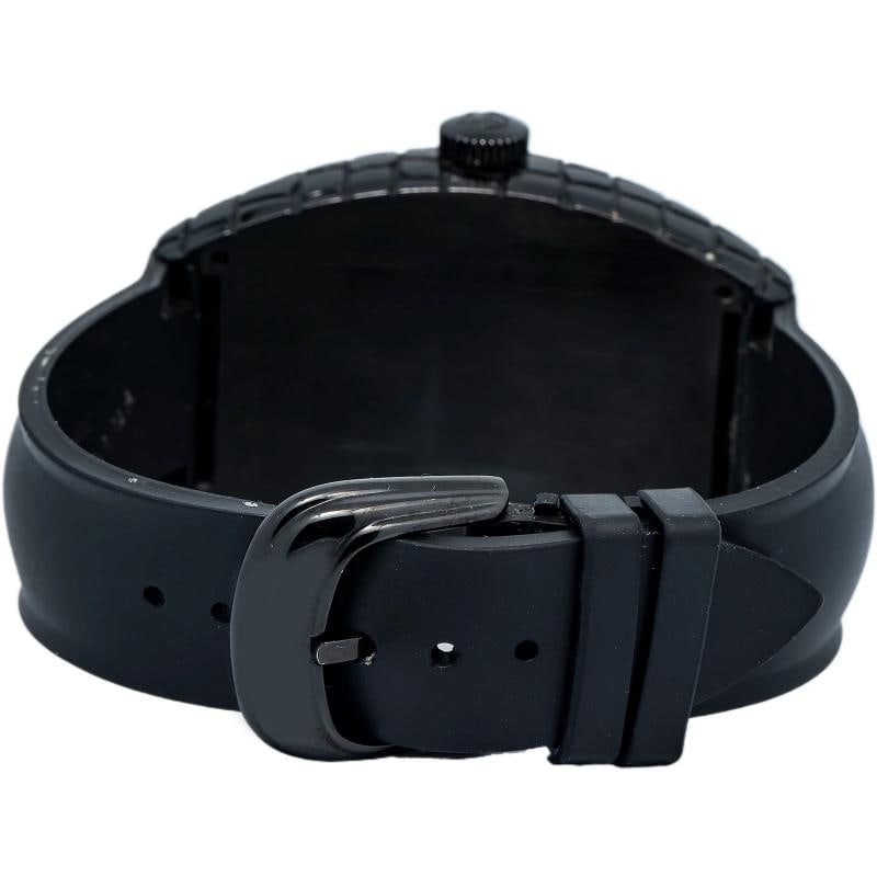 Franck Muller Tono Curvex Black Croco 8880SCBLKCRO Black Arabic Dial Auto 40mm - 5