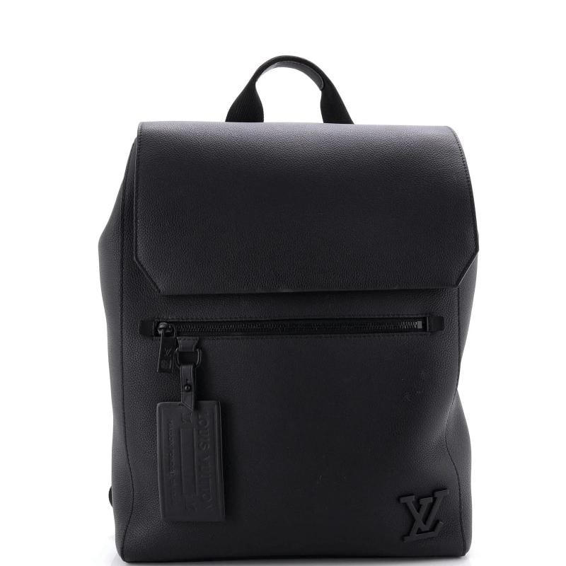Louis Vuitton Fastline Backpack Leather: Condition: Pre-owned - Good,Brand: Louis Vuitton,Exterior Material: Leather,Style: Backpacks,Exterior Color: Black,Department: Women,Size: Unknown,Accessories: Dust Bag, Luggage TagEstimated Retail