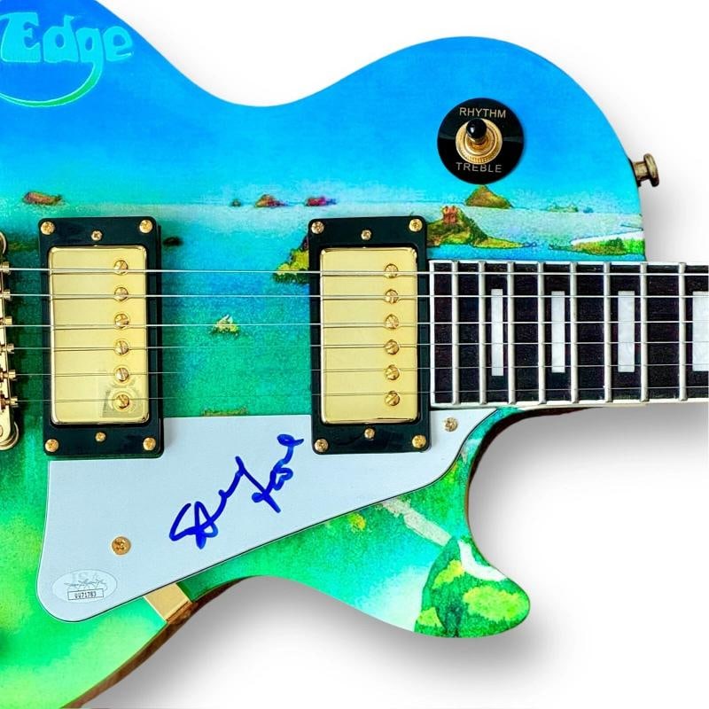 STEVE HOWE Signed Guitar Custom 1/1 JSA COA YES Close To The EDGE - 2