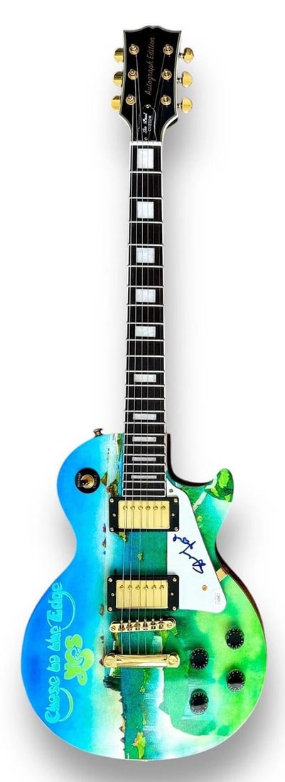 STEVE HOWE Signed Guitar Custom 1/1 JSA COA YES Close To The EDGE - 3