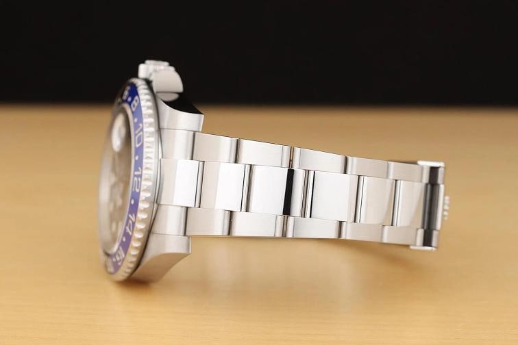 2022 CARD ROLEX GMT MASTER II 126710BLNR BATMAN CERAMIC STEEL BLUE BLACK WATCH - 5