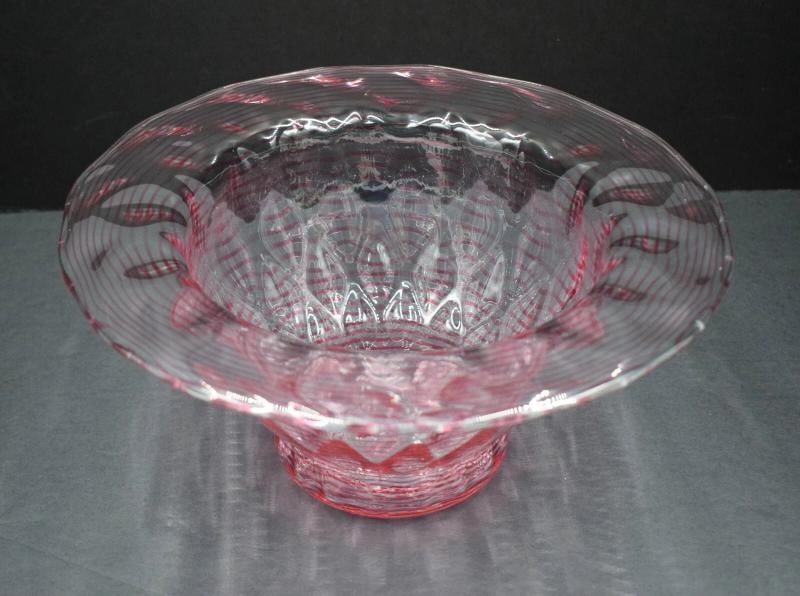 Rare Libbey - Nash Art Glass Bowl - Signed, Circa 1935 - 6