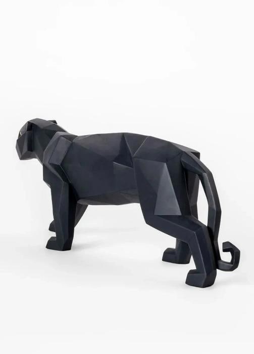 LladrÃ² Panther Sculpture Matte Black Limited Ref. 01009299 - Official - 3