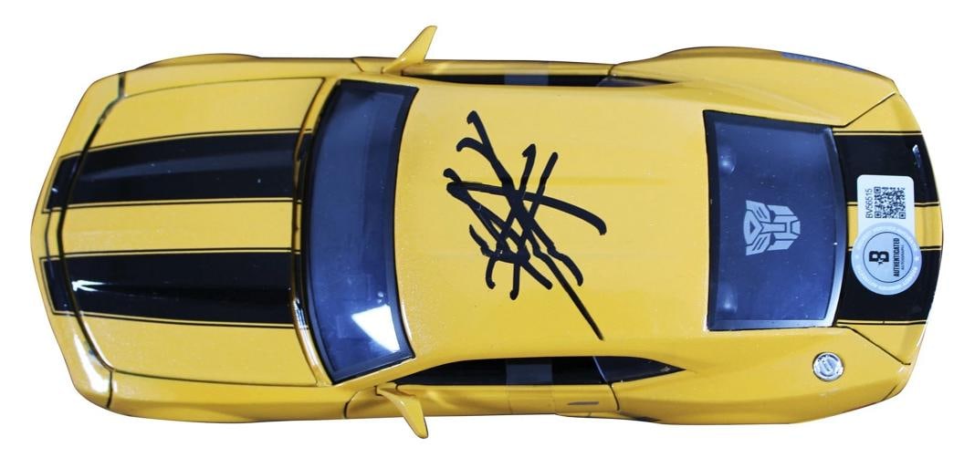 Shia LaBeouf Transformers Signed 2006 Chevrolet Camaro 1:24 Die Cast Car BAS - 3