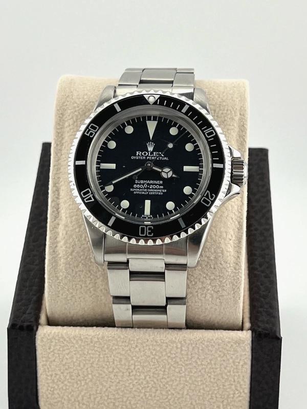 Rolex Submariner 5512 40mm Stainless Steel Rolex Service Receipt (1 of 12)