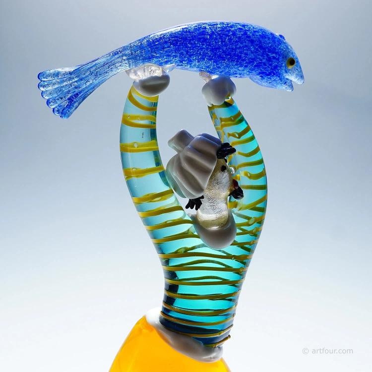 Vintage Murano Glass Sculptures by Anzolo Fuga for A.Ve.M.1950s - 6