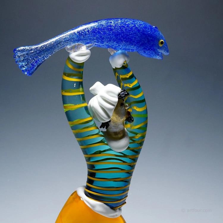 Vintage Murano Glass Sculptures by Anzolo Fuga for A.Ve.M.1950s - 7