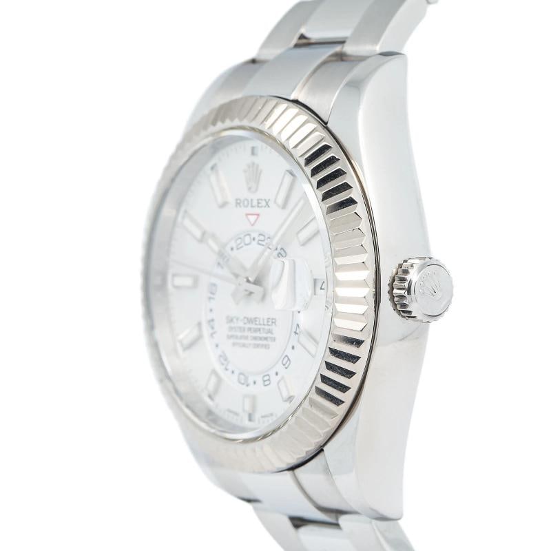 Rolex Sky-Dweller 326934 MINT 2020 Card SS Oyster White Dial Auto Watch 42mm - 3