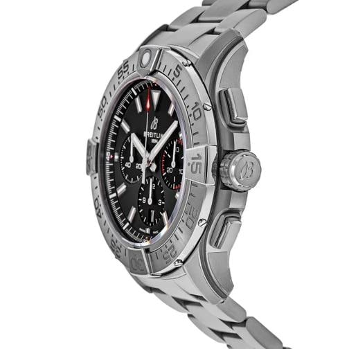 Breitling Super Avenger 46 Chronograph Black Men's Watch - 3