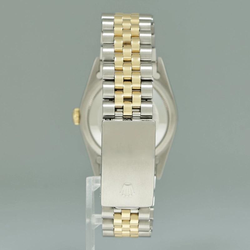 PAPERS DIAMOND Pearl Rolex DateJust 16233 Two-Tone Yellow Gold Jubilee Watch Box - 5