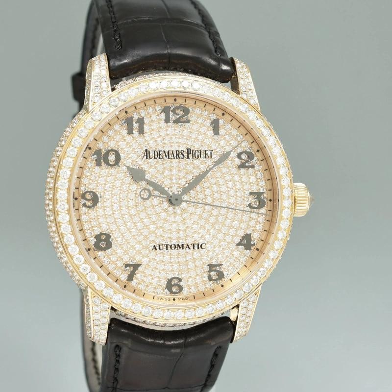 PAPERS FACTORY DIAMOND Audemars Piguet Jules Rose Gold 43mm 15159OR Watch Box - 3