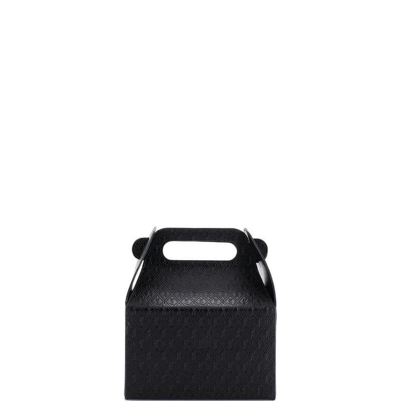 Saint Laurent Take-Away Box Bag Monogram All Over Leather - 3