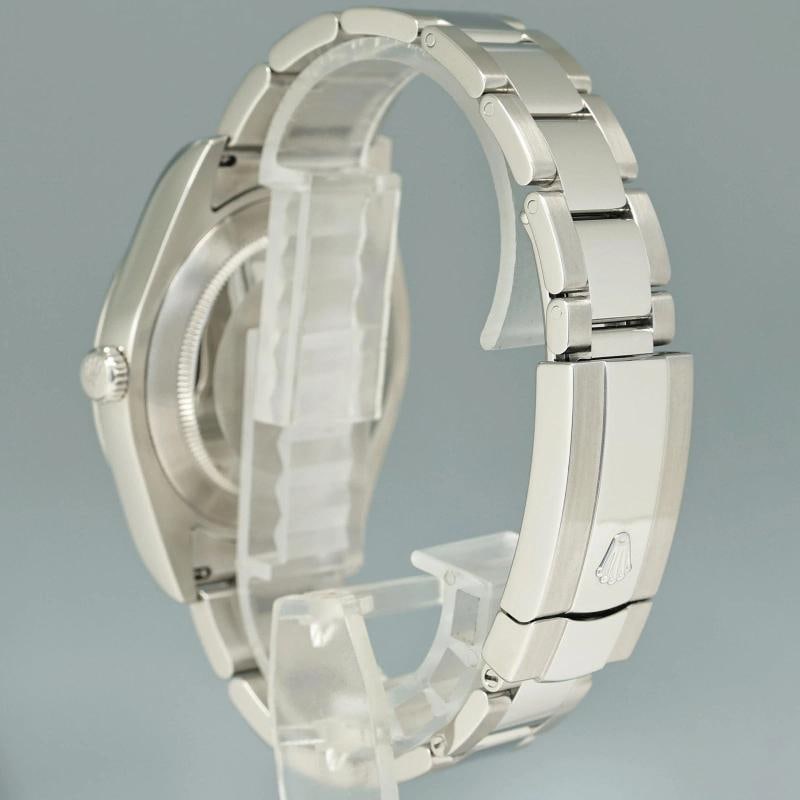 2014 MINT Rolex DateJust II 116300 Black Stick Oyster Steel 41mm Watch Box - 4