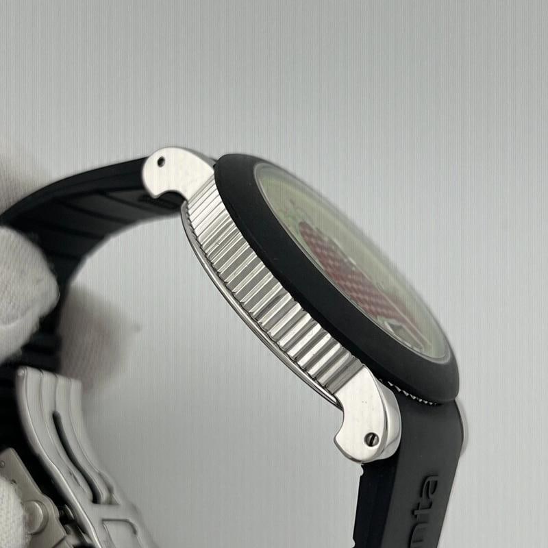 Gerald Genta Retro Sport RSP.X.10 41mm Green Jump Hour Stainless Steel and PVD - 4