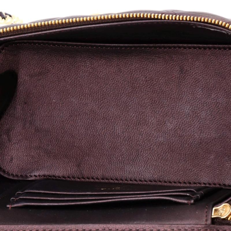 Chanel Classic Top Handle Vanity Case with Chain Quilted Lambskin Small - 5
