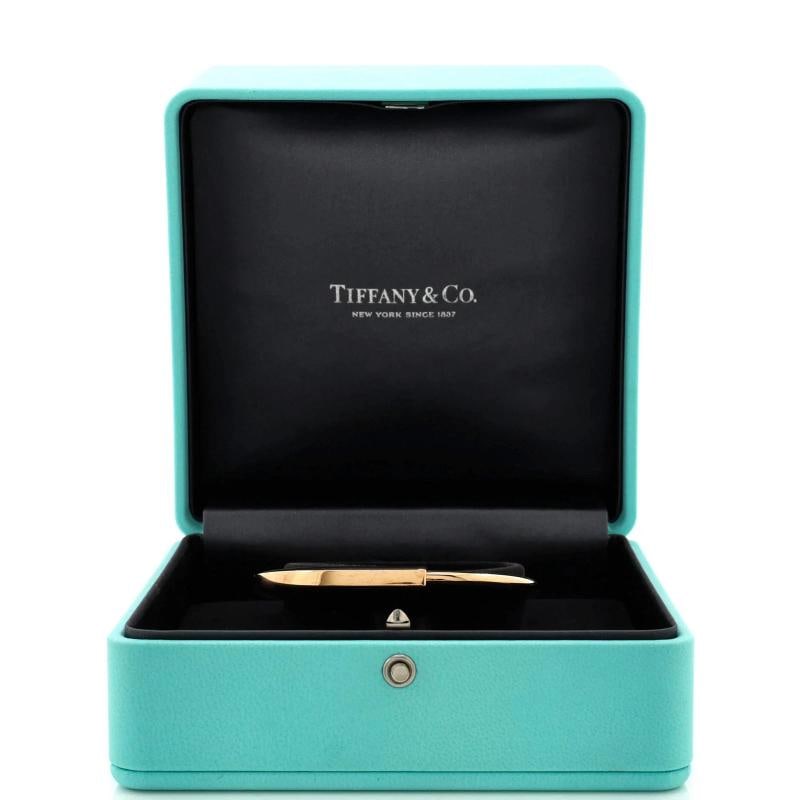 Tiffany & Co. Lock Bangle Bracelet 18K Rose Gold - 5