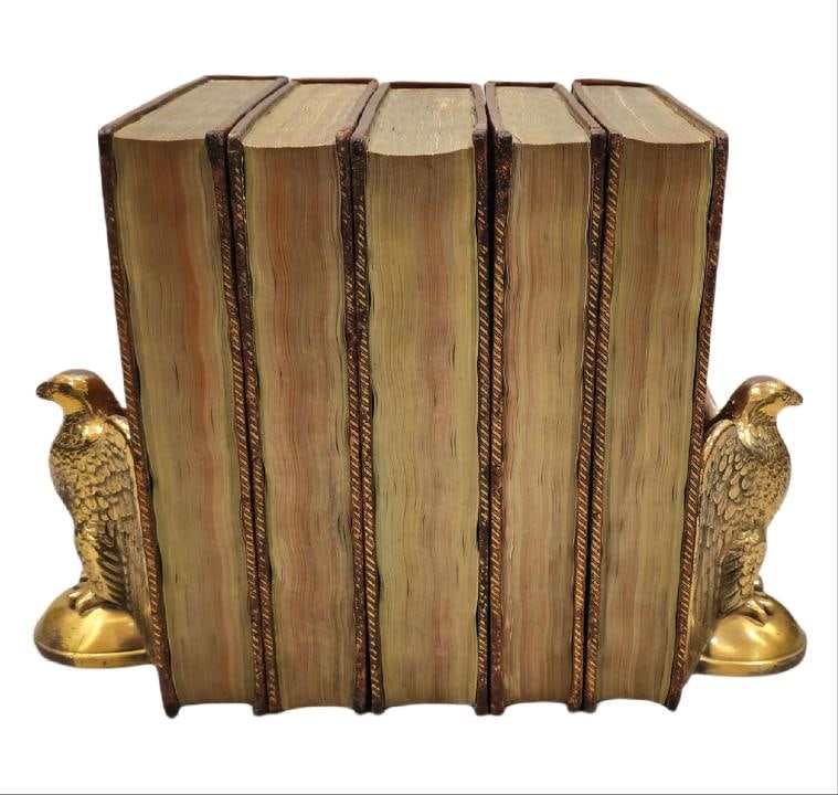 1765 Works of Francis Bacon Fine Leather Bindings Quarto 12" Tall Scarce Edition - 7