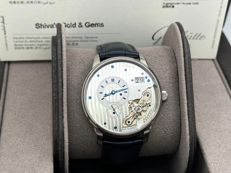 Glashutte Original PanoMaticInverse 1-91-02-02-02-61 42mm Steel Box Paper (1 of 10)