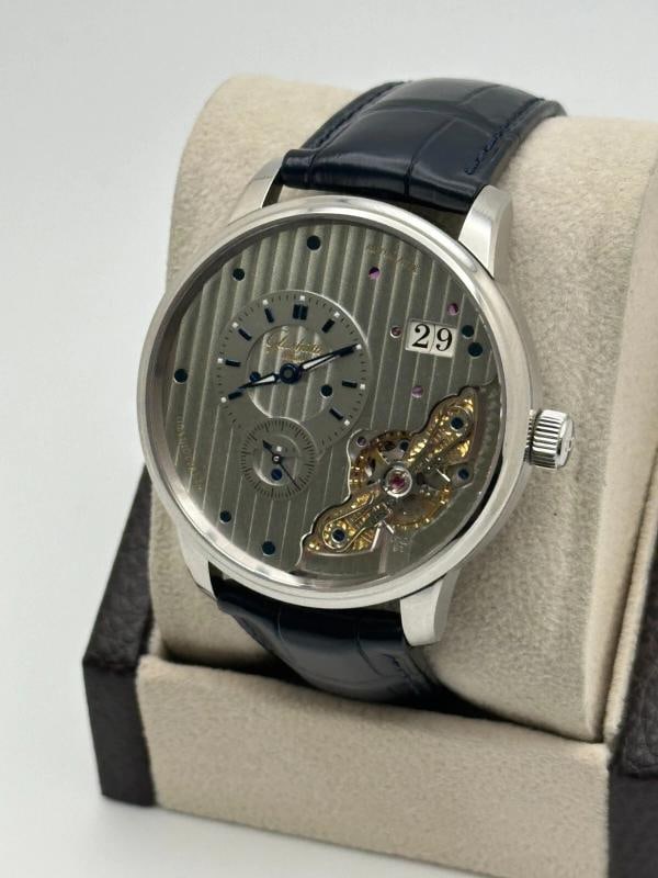 Glashutte Original PanoMaticInverse 1-91-02-02-02-61 42mm Steel Box Paper - 5